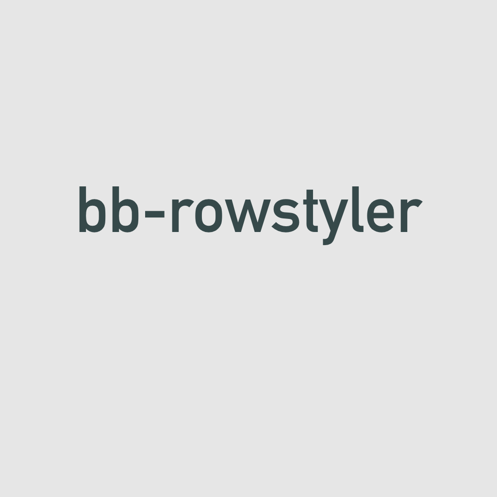 bb-rowstyler